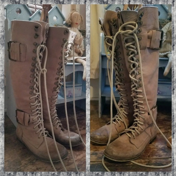 💣SOLD💥🌈 Jeffrey Campbell FP High Plains boots - Picture 6 of 8